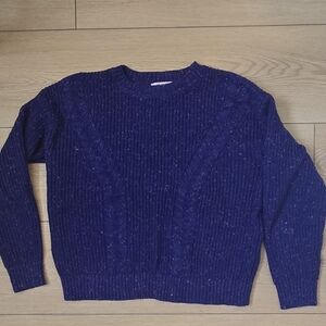 Joe Fresh Navy Blue Crew Neck Sweater